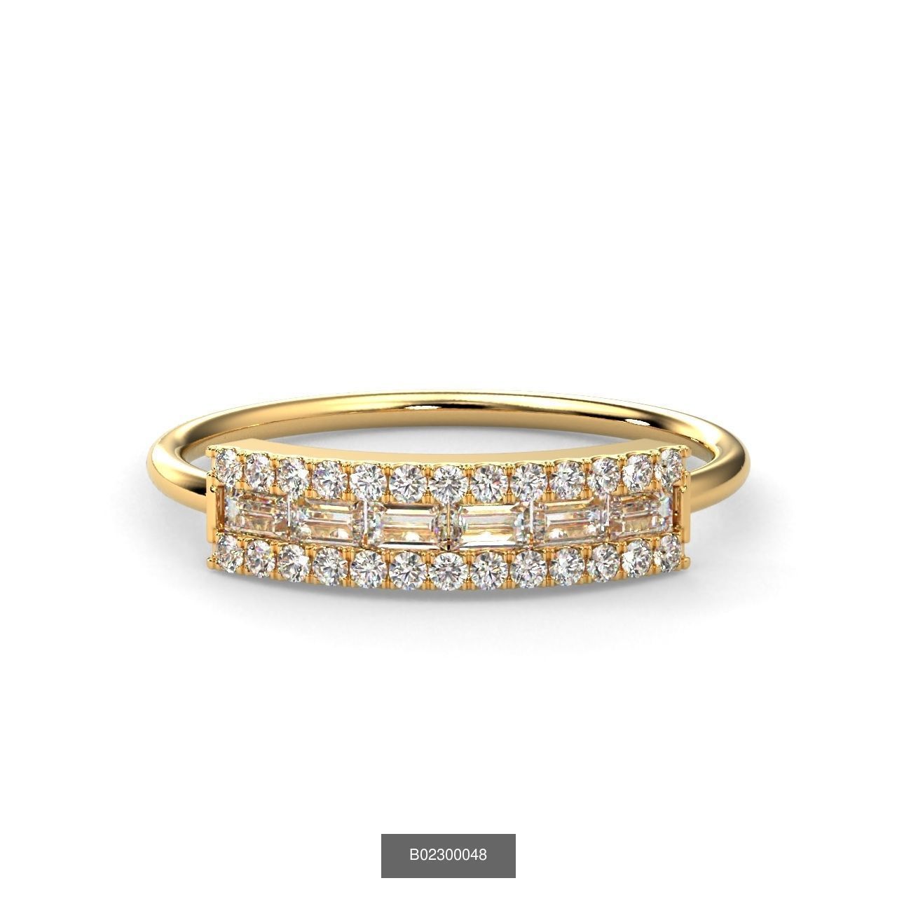 2024 B02 1-100 Melee Rings-100 Files 3D Model Collection_65