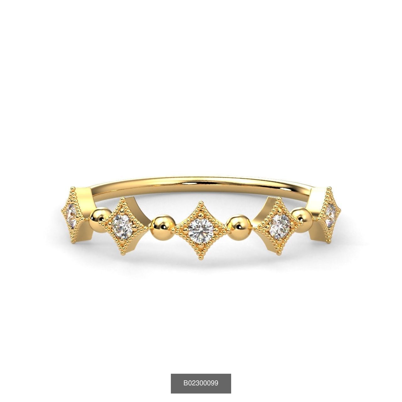 2024 B02 1-100 Melee Rings-100 Files 3D Model Collection_14