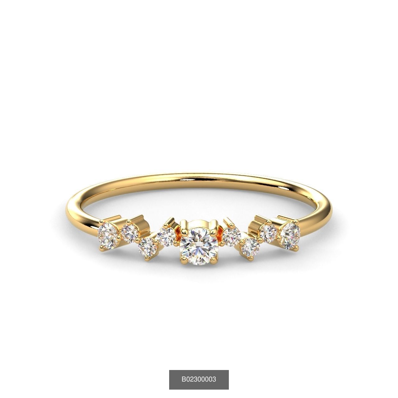 2024 B02 1-100 Melee Rings-100 Files 3D Model Collection_110