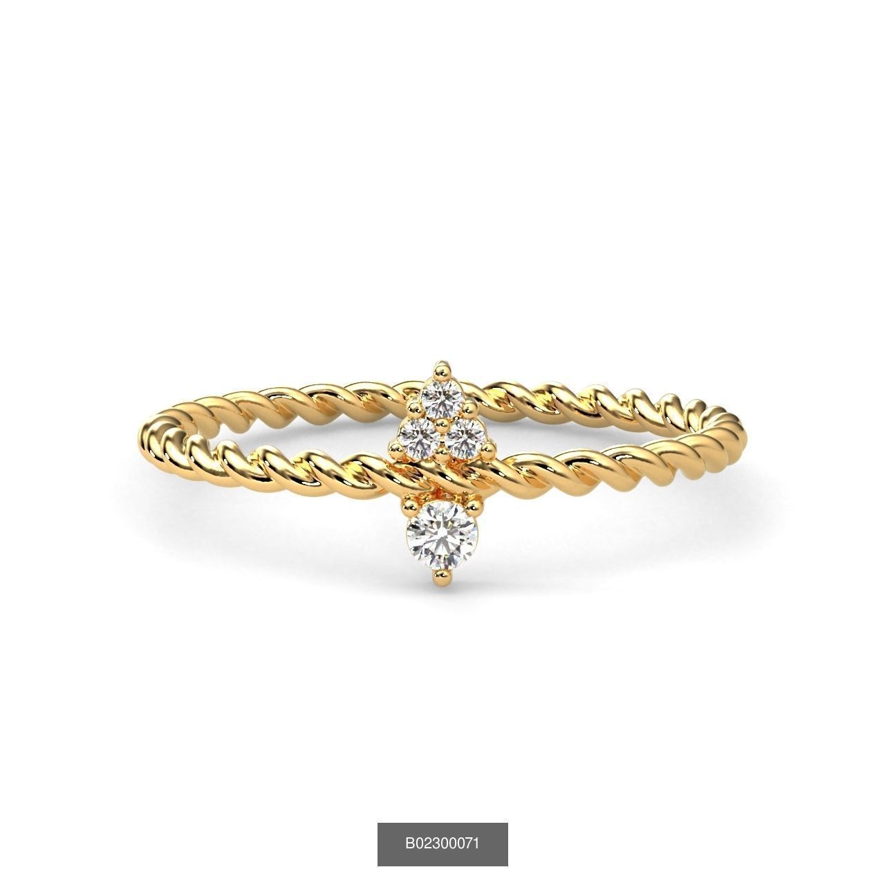 2024 B02 1-100 Melee Rings-100 Files 3D Model Collection_42