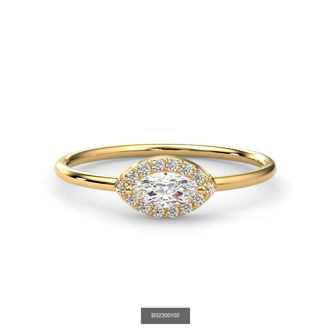 2024 B02 1-100 Melee Rings-100 Files 3D Model Collection_13