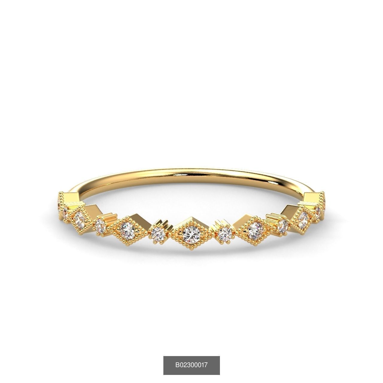 2024 B02 1-100 Melee Rings-100 Files 3D Model Collection_96