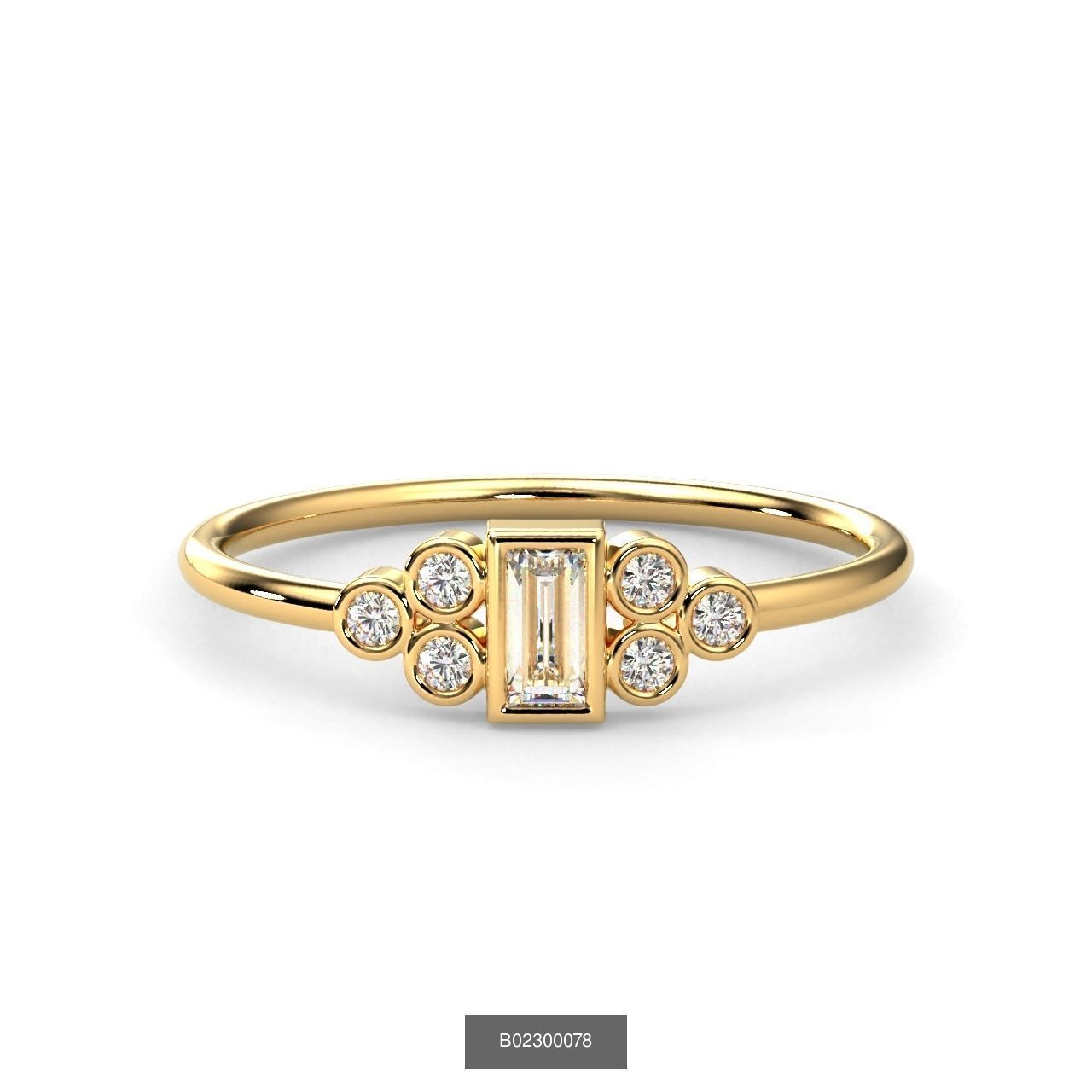 2024 B02 1-100 Melee Rings-100 Files 3D Model Collection_35