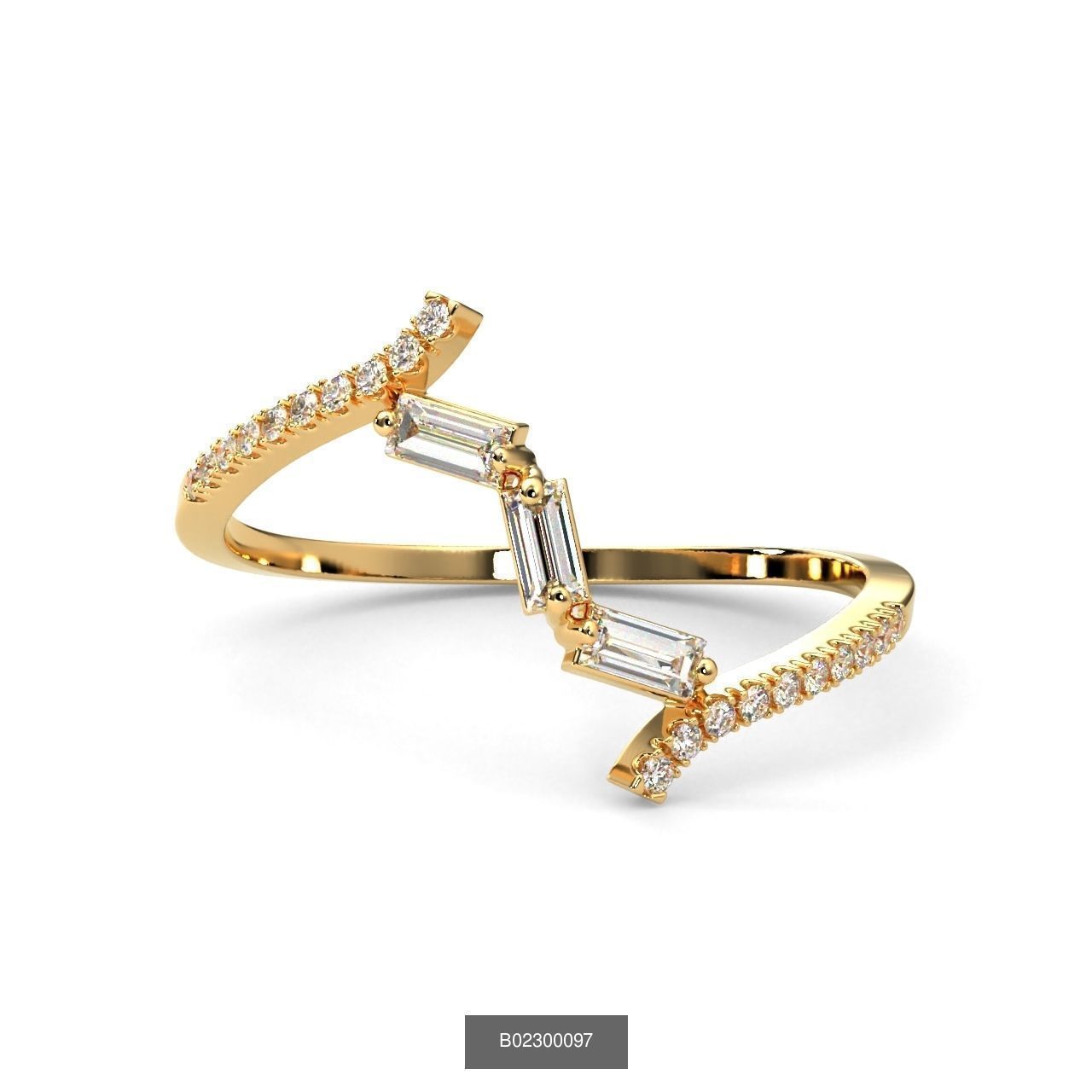 2024 B02 1-100 Melee Rings-100 Files 3D Model Collection_16