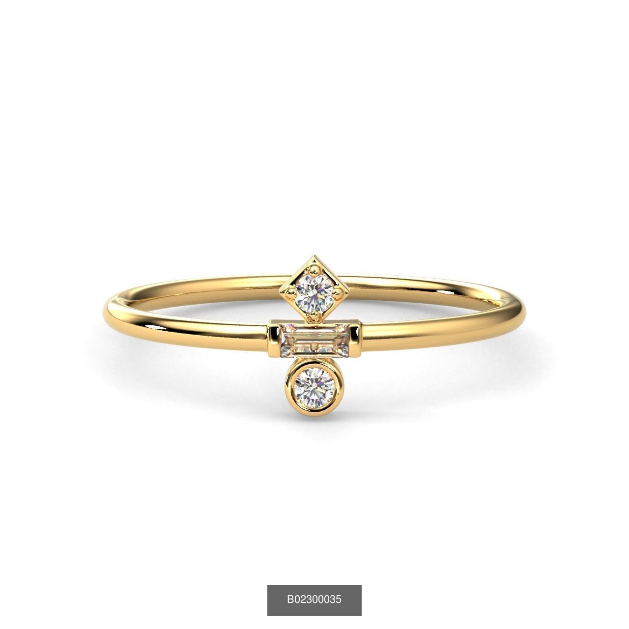 2024 B02 1-100 Melee Rings-100 Files 3D Model Collection_78