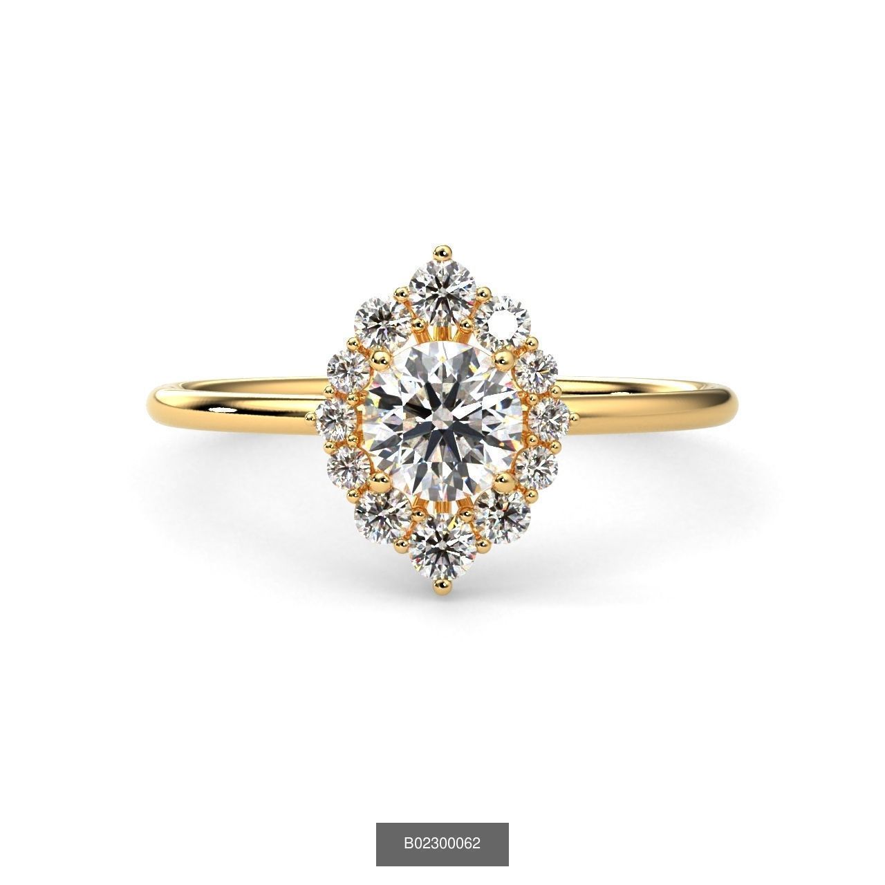 2024 B02 1-100 Melee Rings-100 Files 3D Model Collection_51