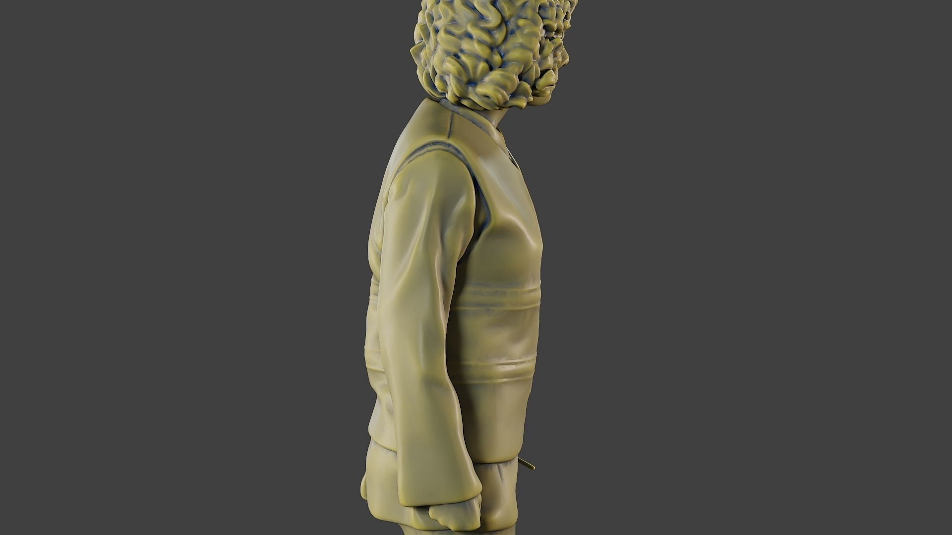 Female Security reflective vest FSRV 001 3D print model_20