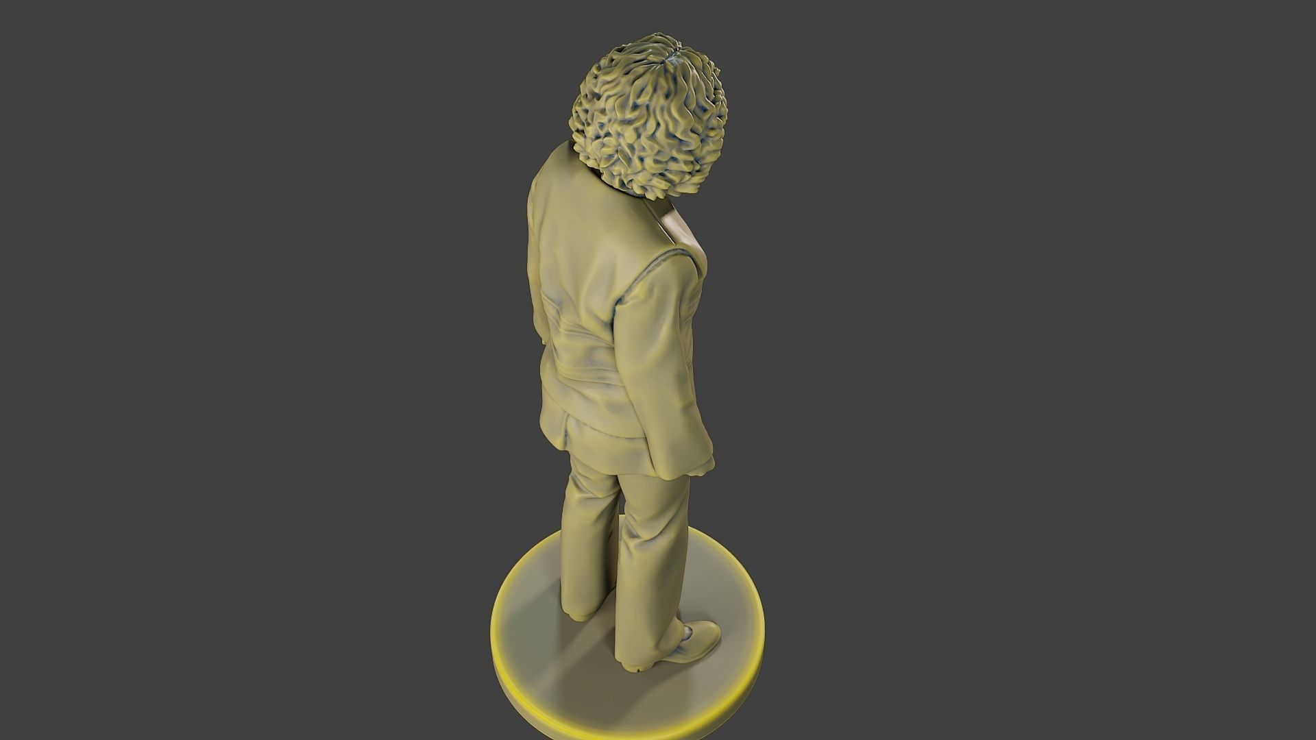 Female Security reflective vest FSRV 001 3D print model_22