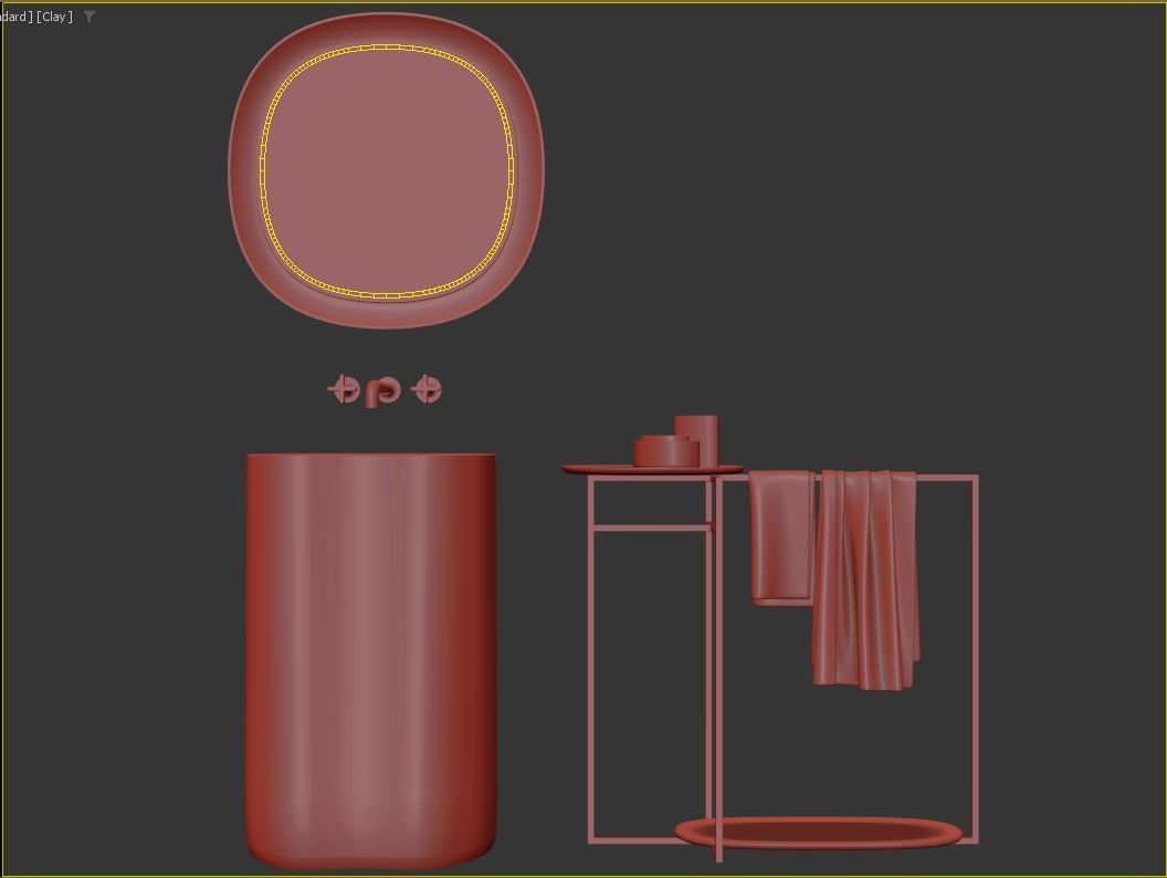 Salvatori Anima freestanding 3D model_11