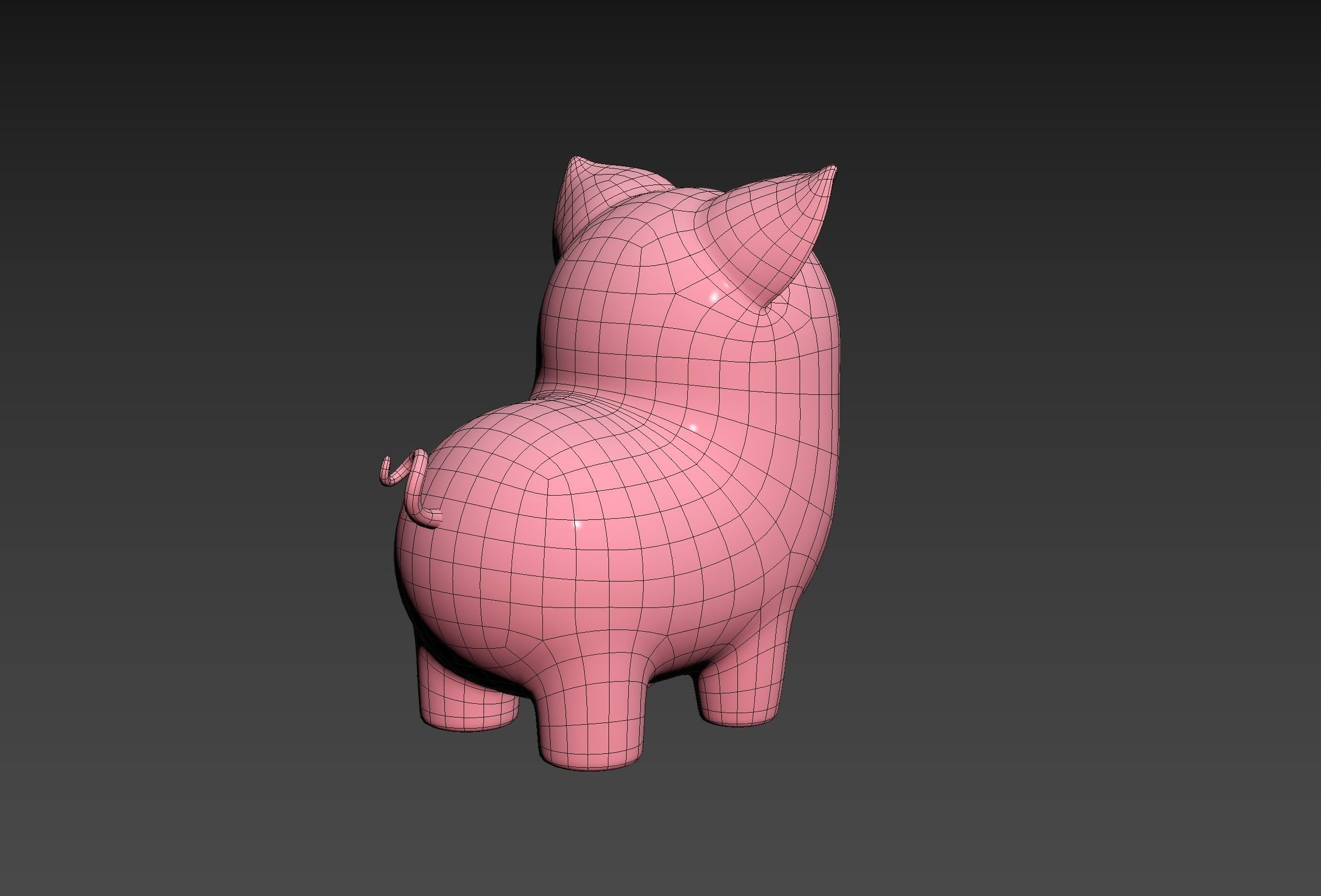 Pig Character 3D model_25