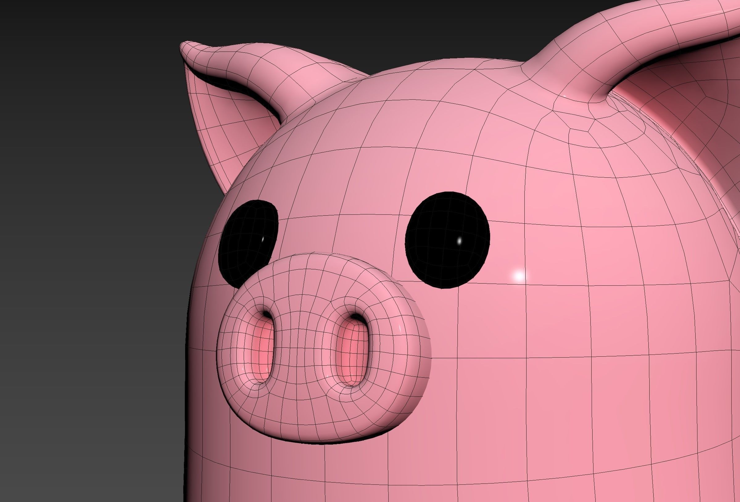 Pig Character 3D model_33