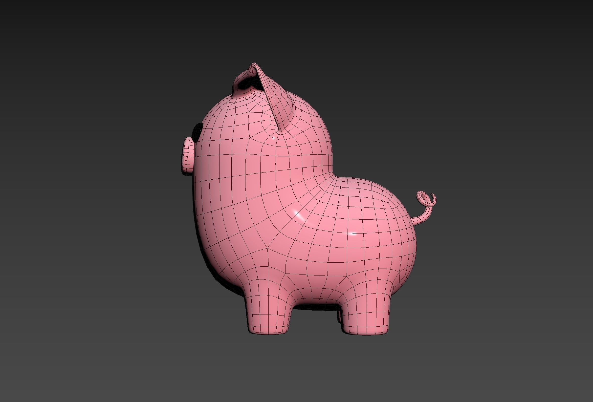 Pig Character 3D model_28