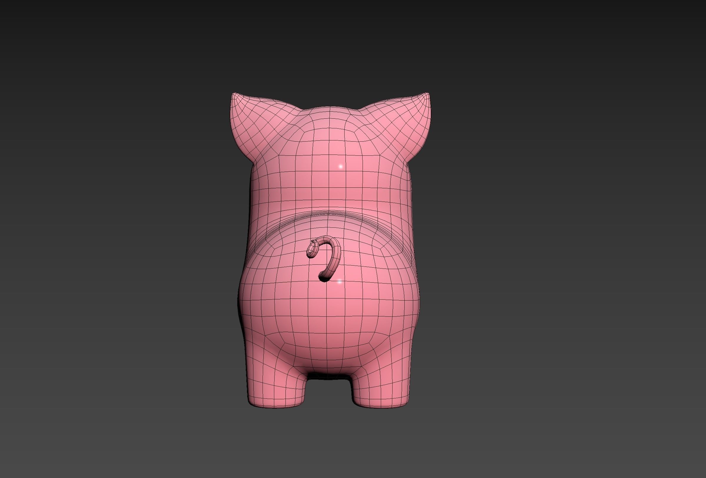 Pig Character 3D model_26