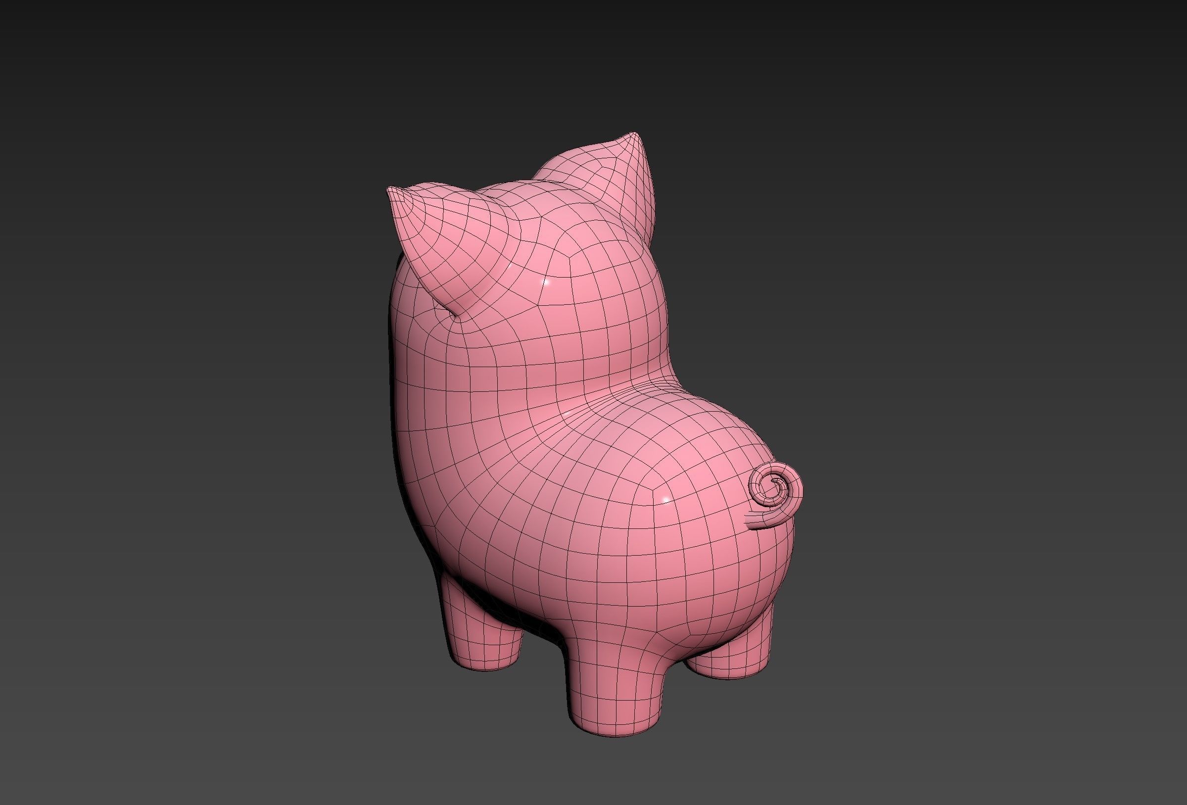 Pig Character 3D model_27
