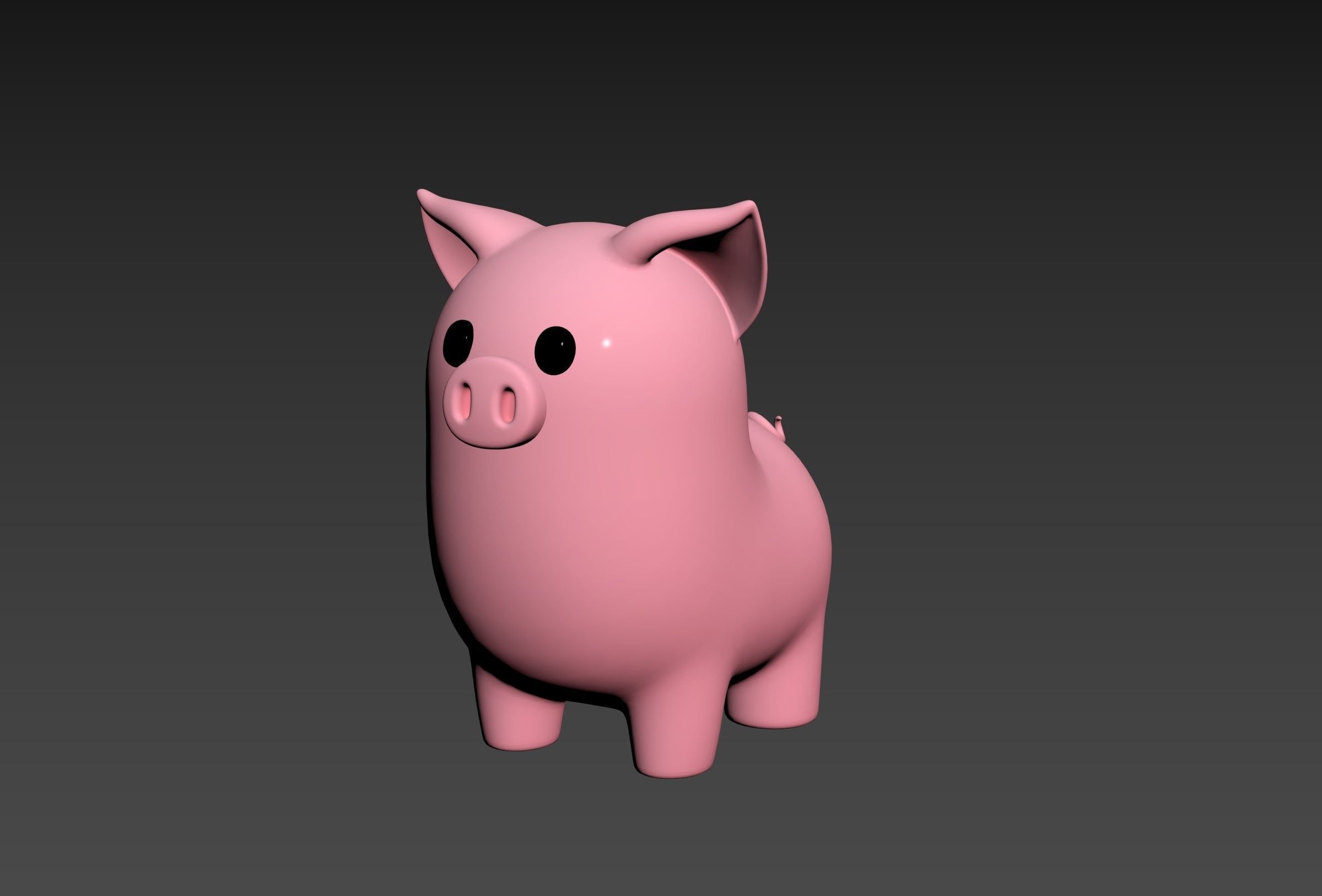 Pig Character 3D model_19