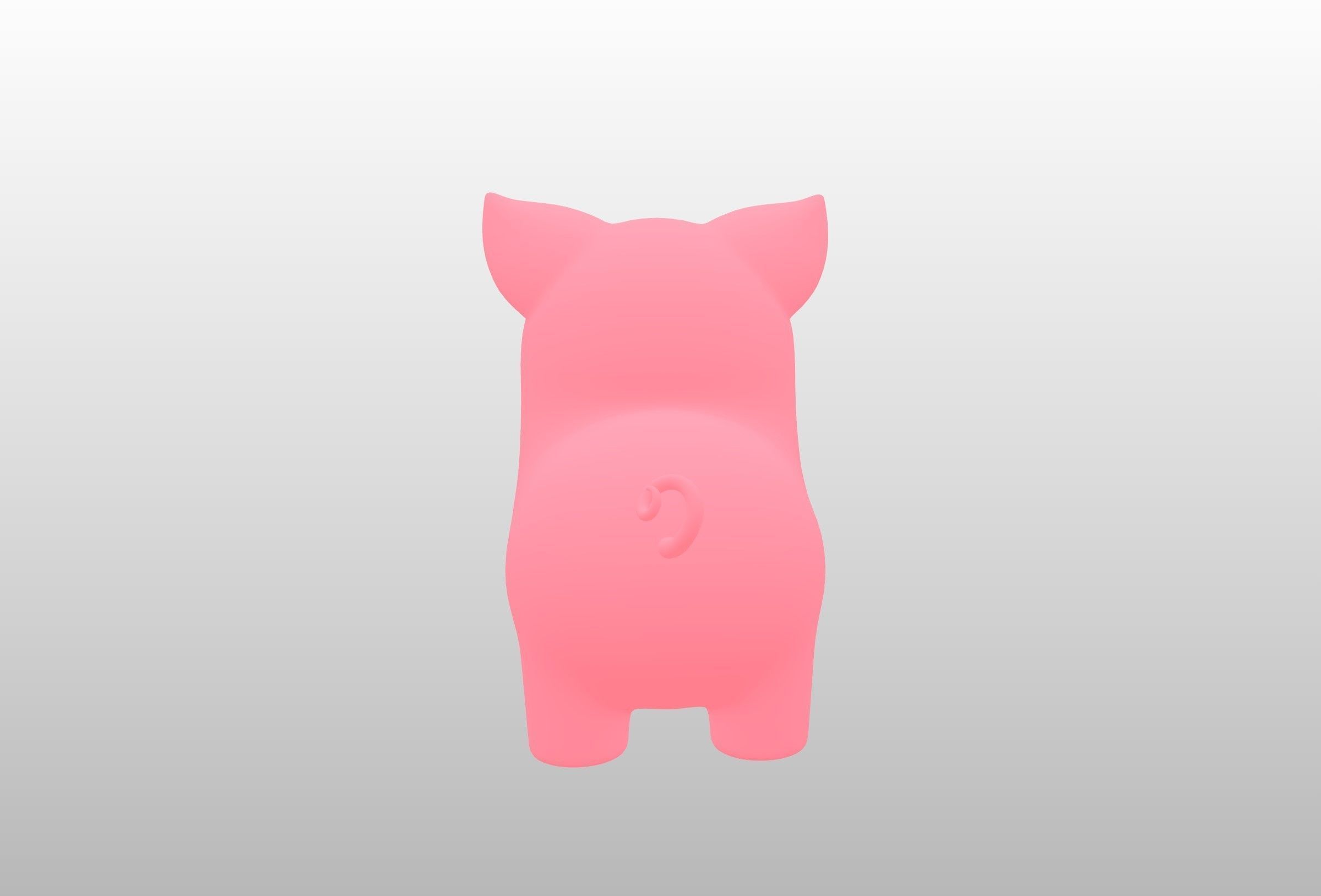Pig Character 3D model_16