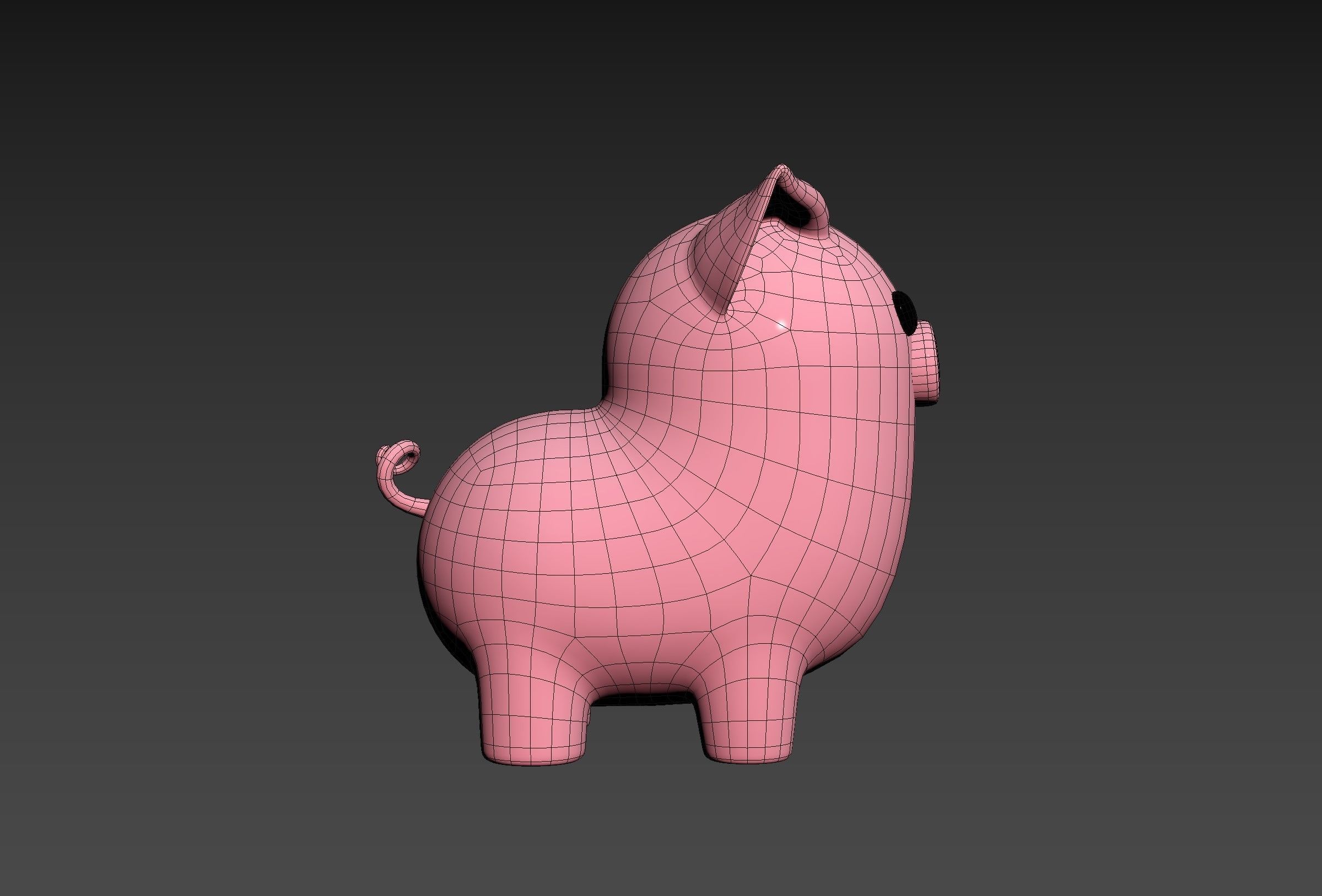 Pig Character 3D model_24