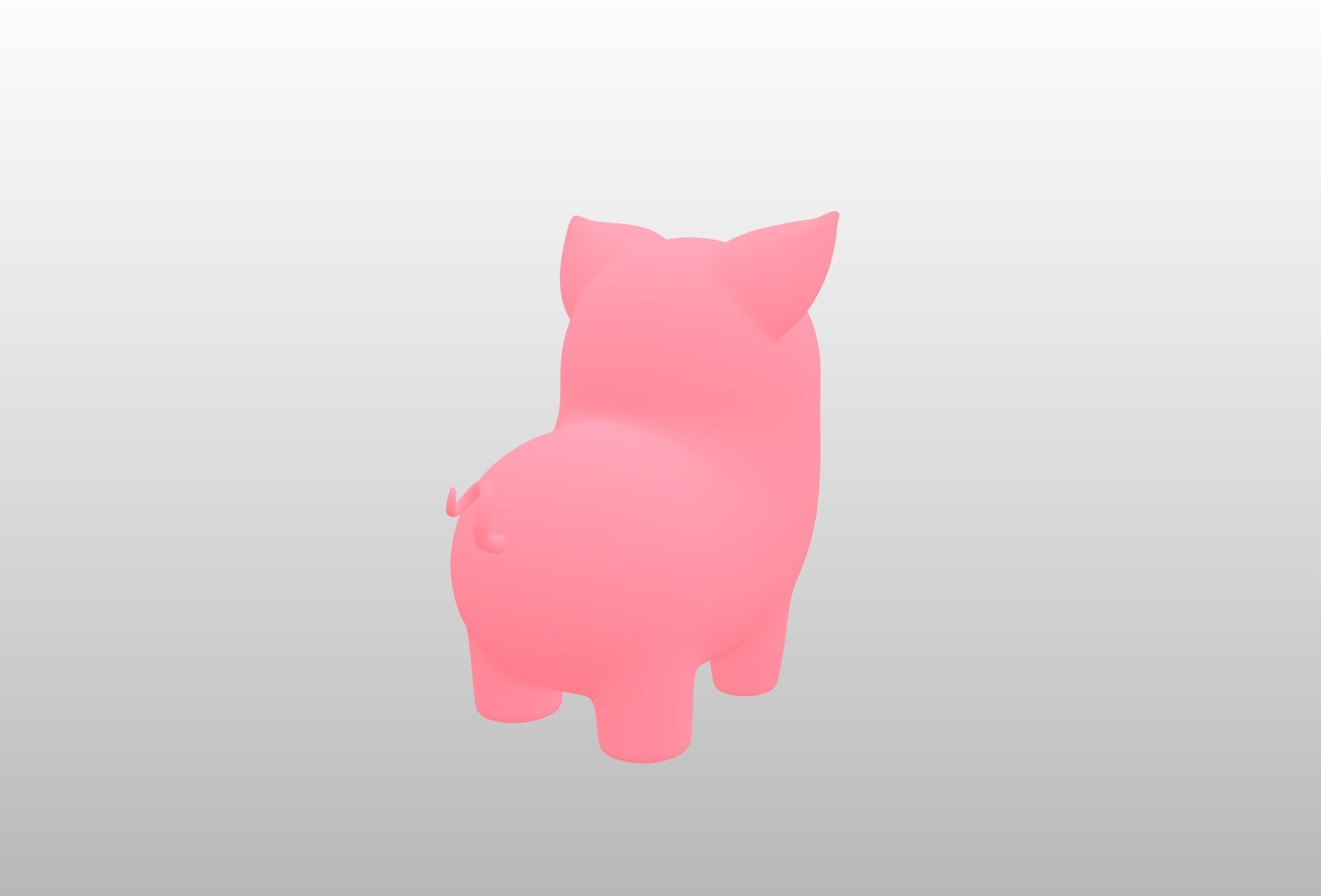 Pig Character 3D model_15