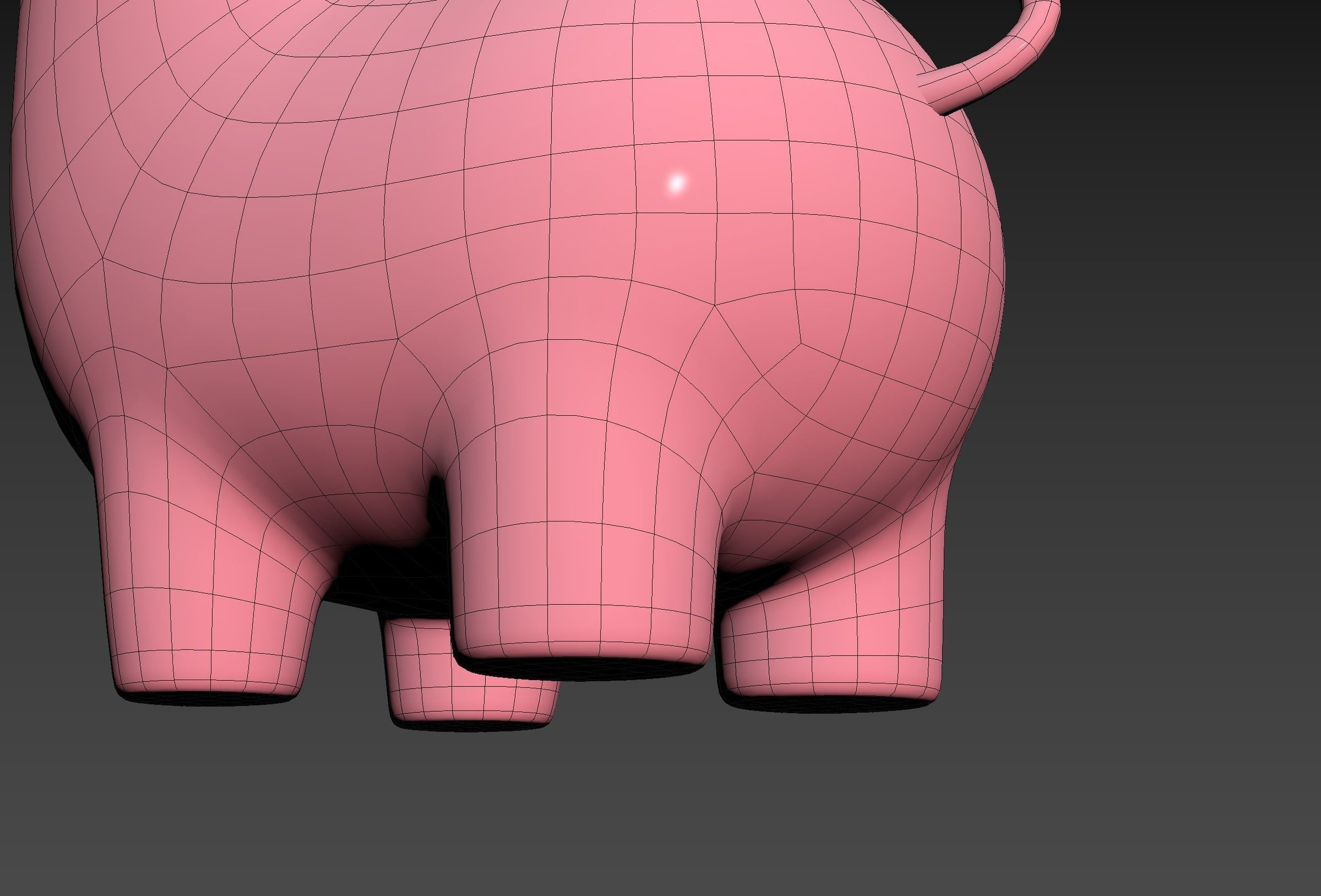 Pig Character 3D model_30
