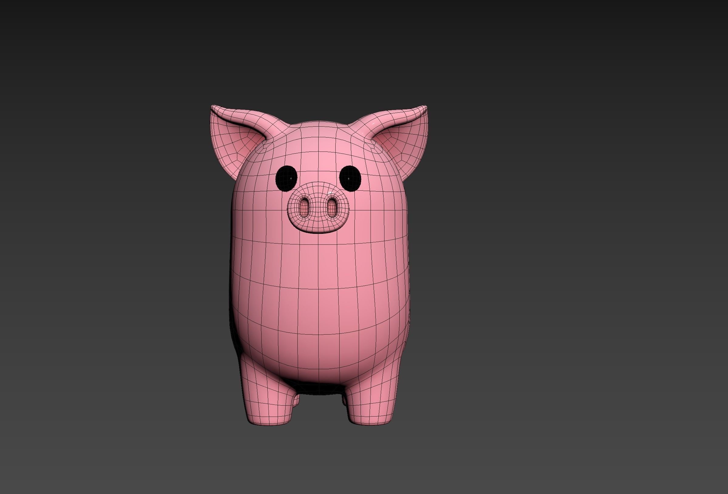 Pig Character 3D model_22