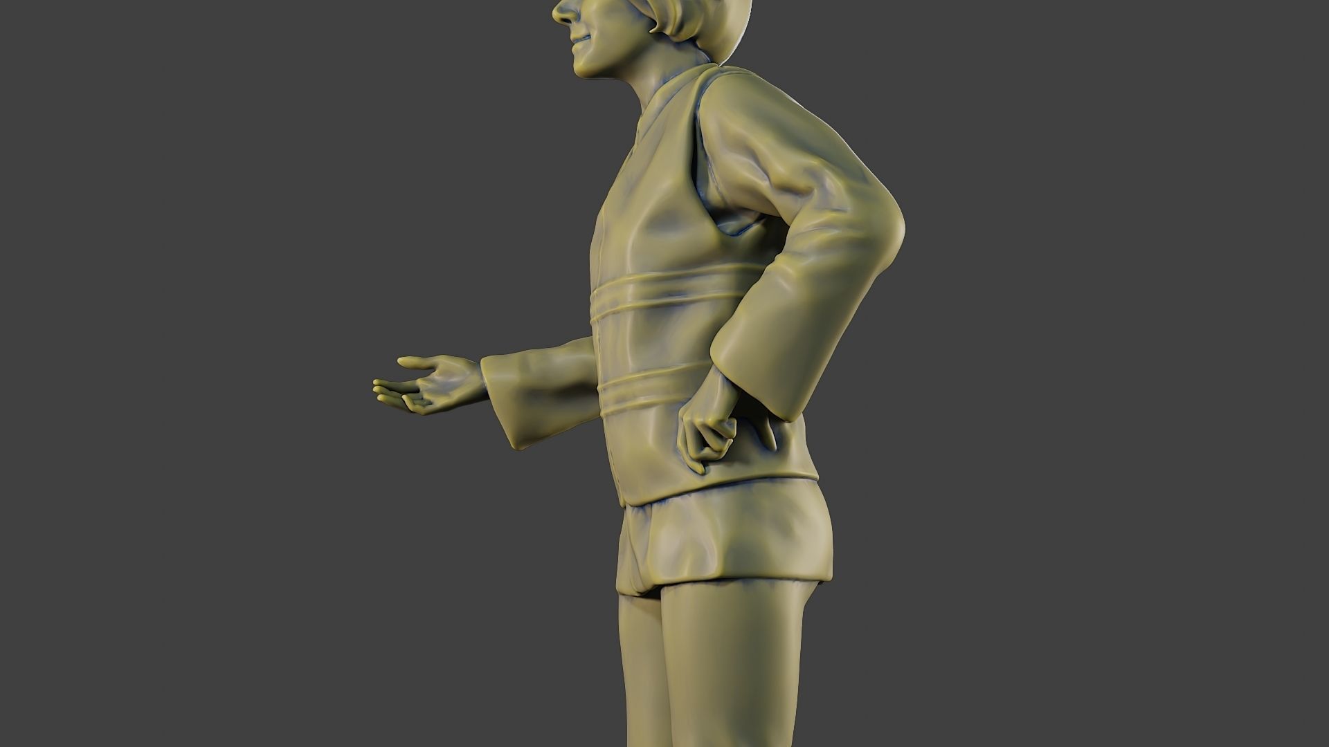 Female Security reflective vest FSRV 003 3D print model_17