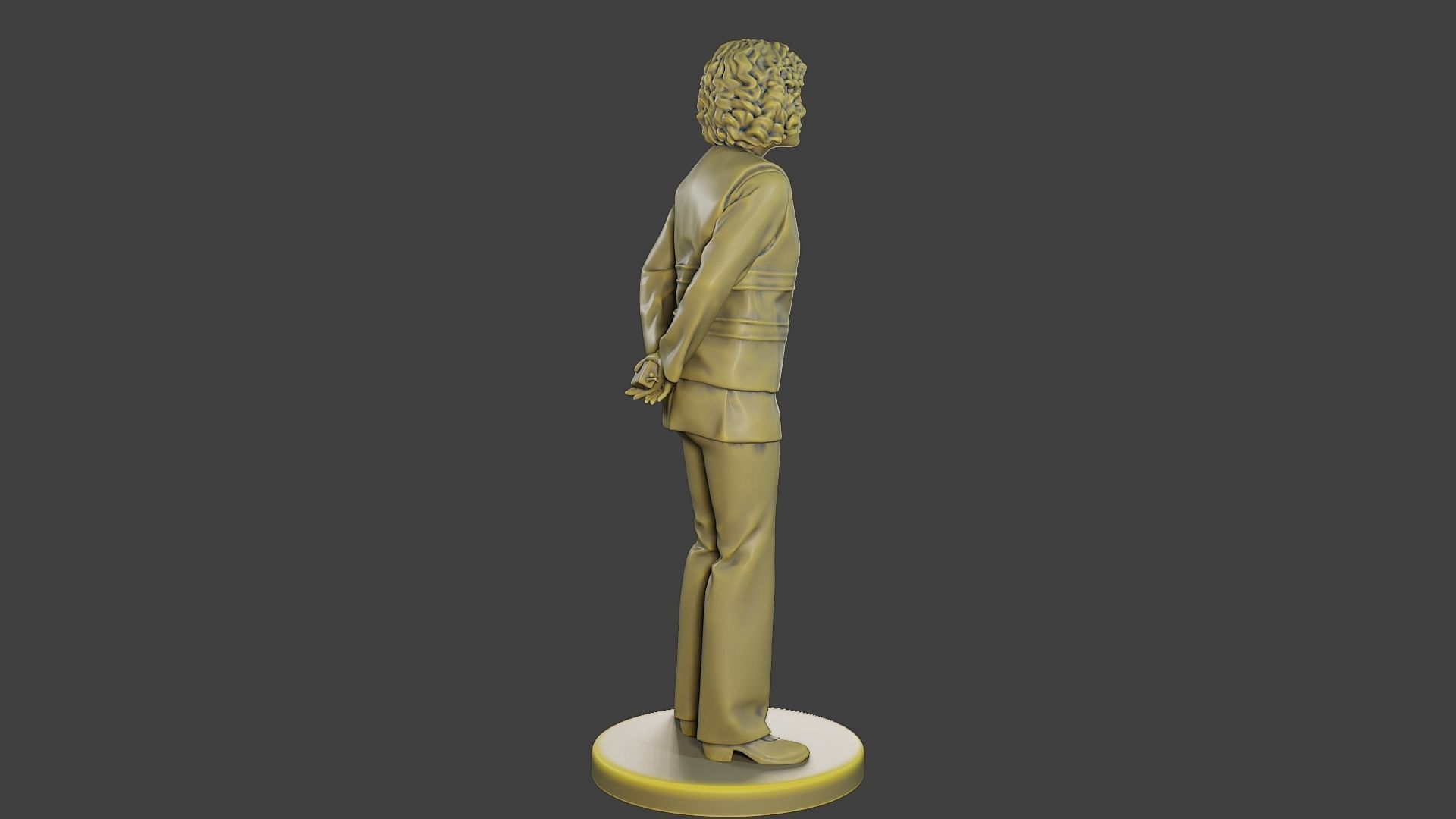 Female Security reflective vest FSRV 004 3D print model_8