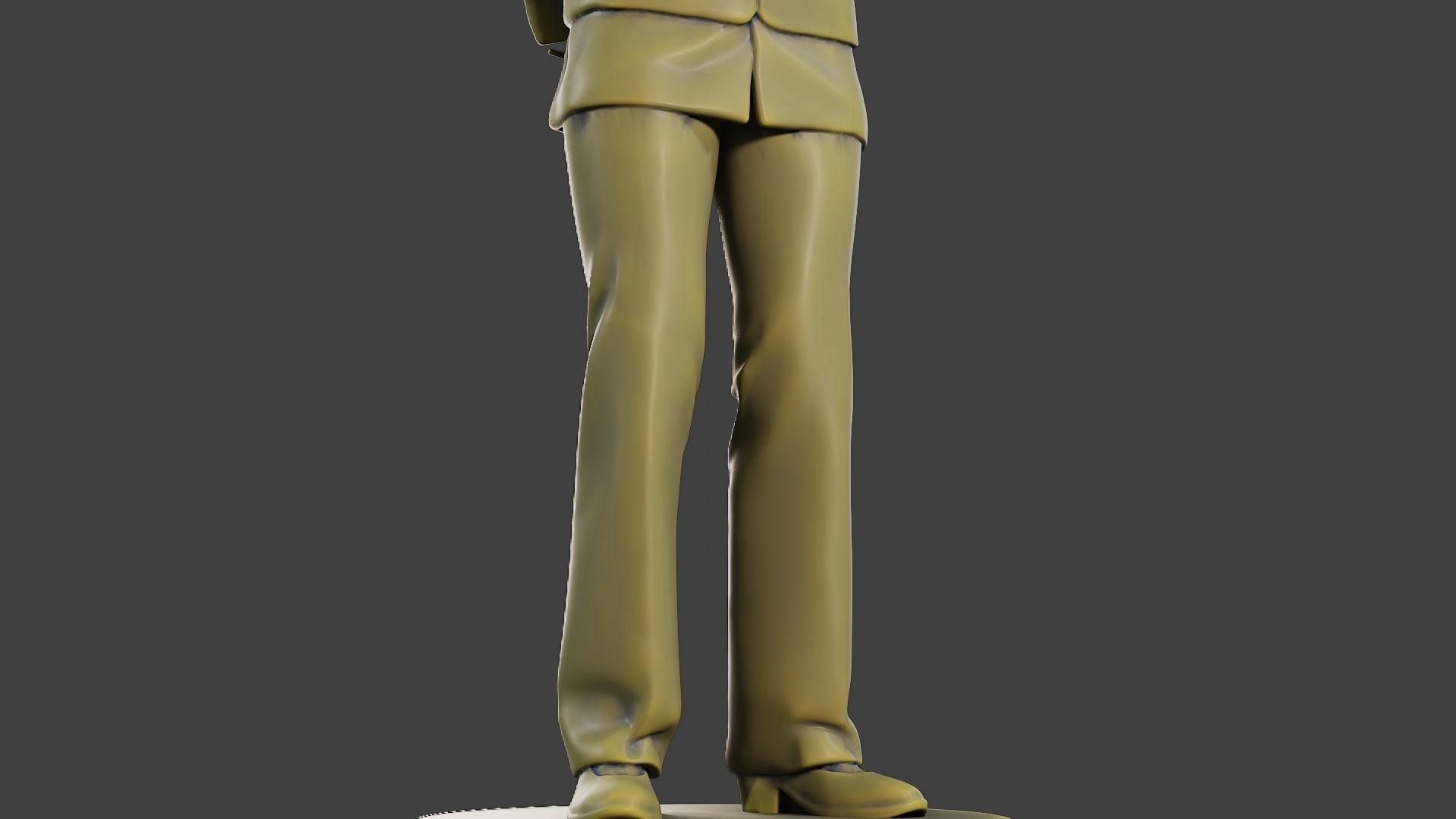 Female Security reflective vest FSRV 004 3D print model_13