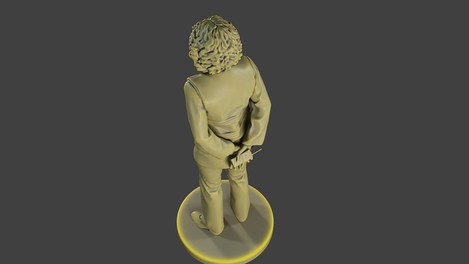 Female Security reflective vest FSRV 004 3D print model_15