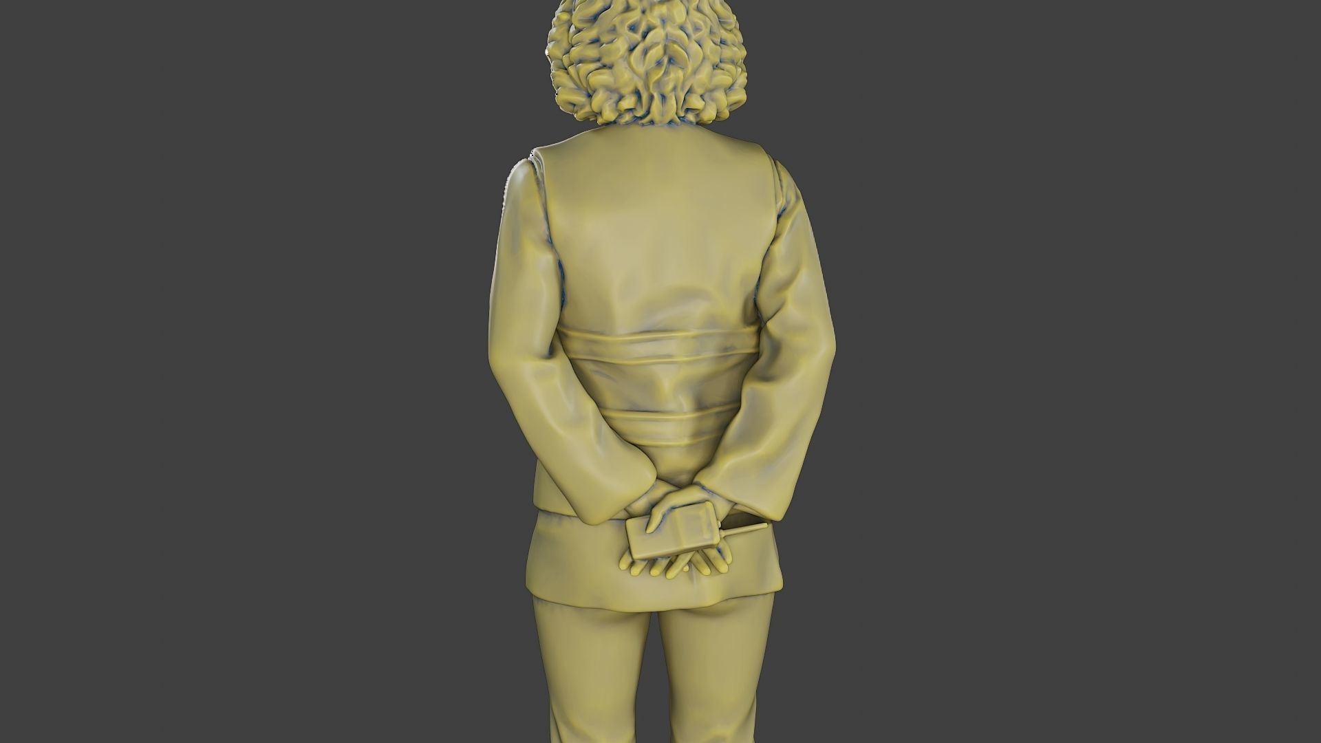 Female Security reflective vest FSRV 004 3D print model_21