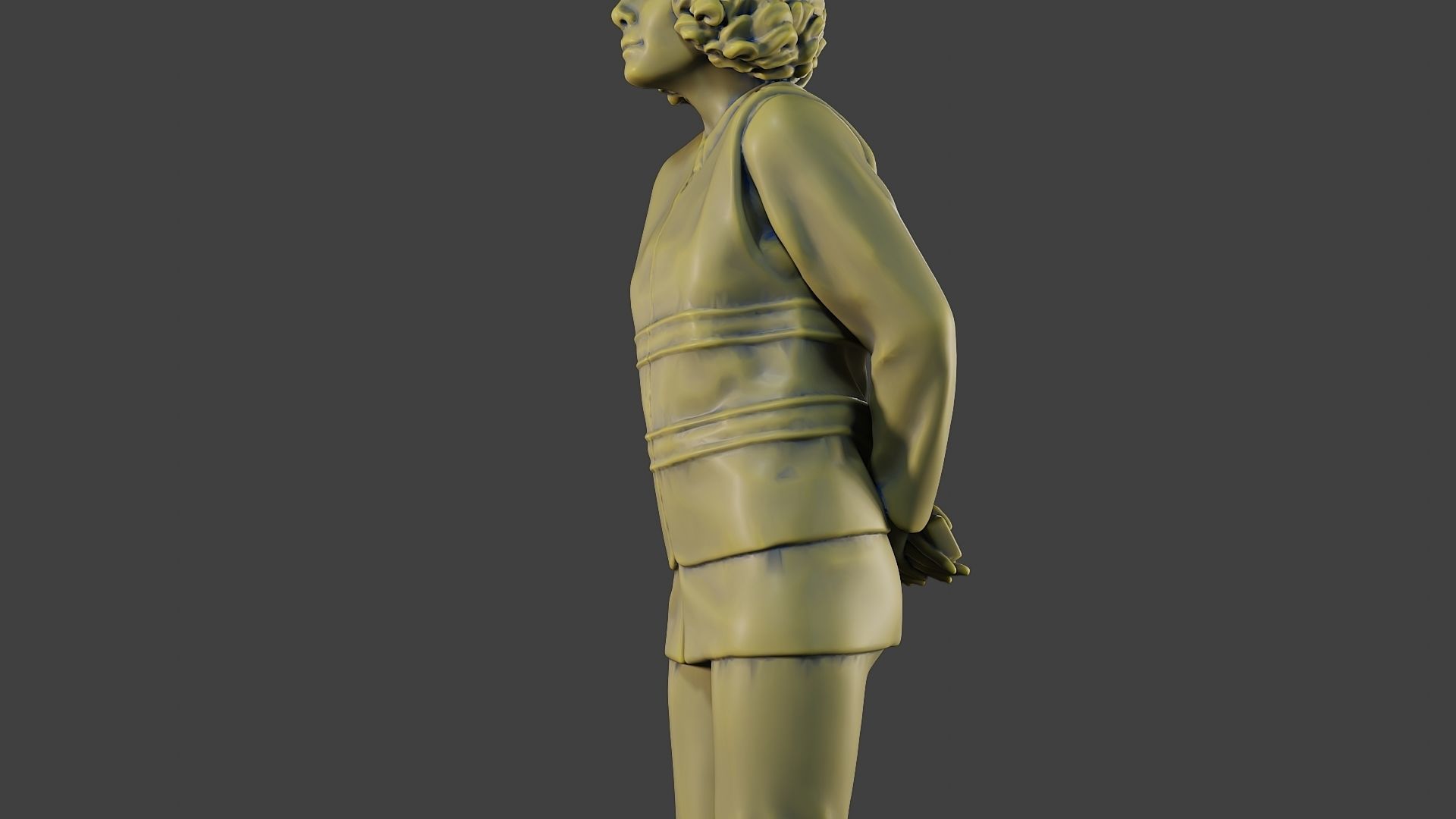 Female Security reflective vest FSRV 004 3D print model_17