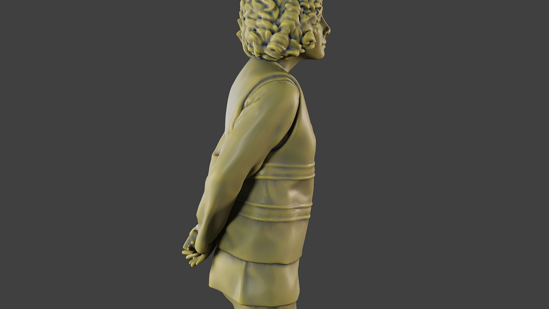 Female Security reflective vest FSRV 004 3D print model_20