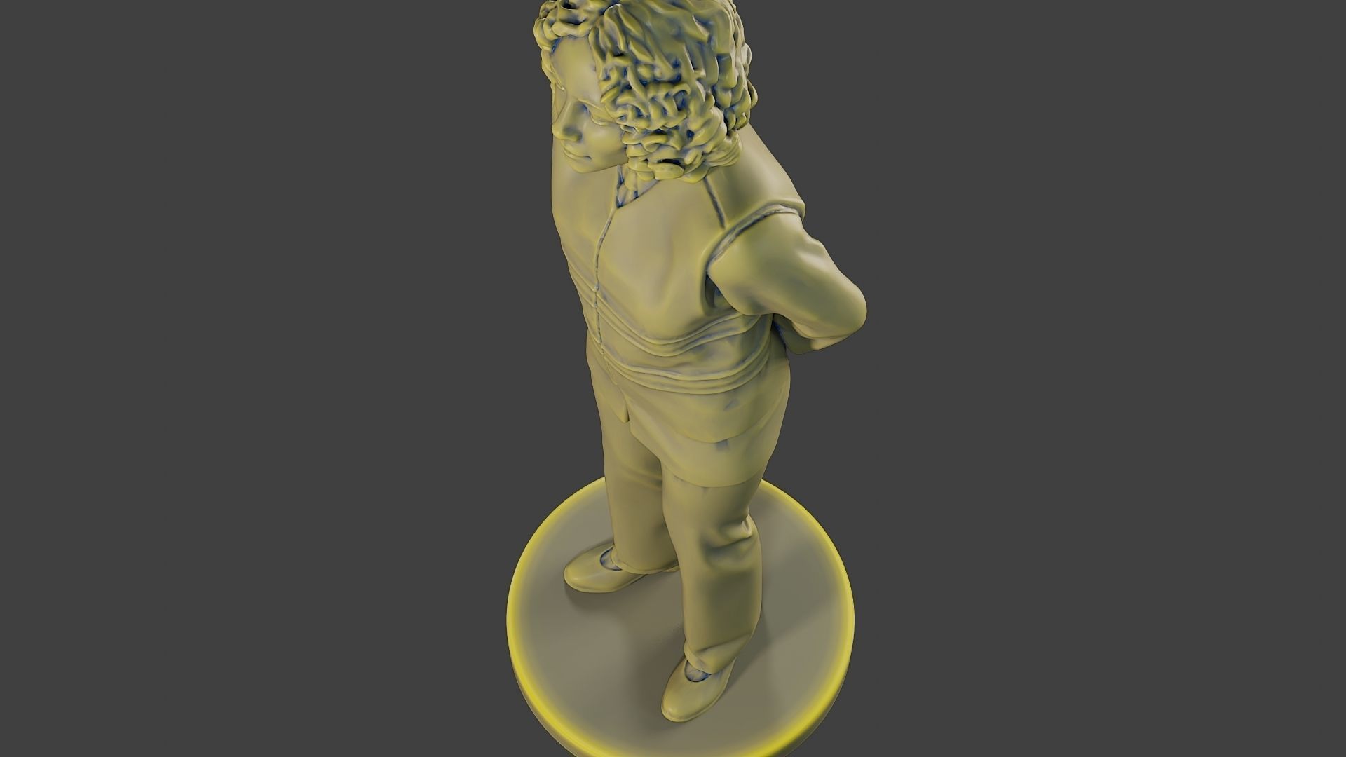 Female Security reflective vest FSRV 004 3D print model_16