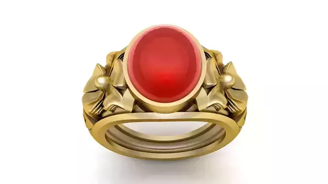 Women Fashion Ring 3d Printable Model