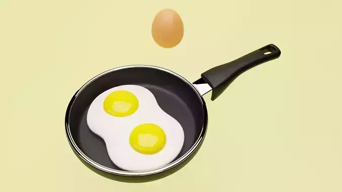 Emoji Egg and Frying Egg 001