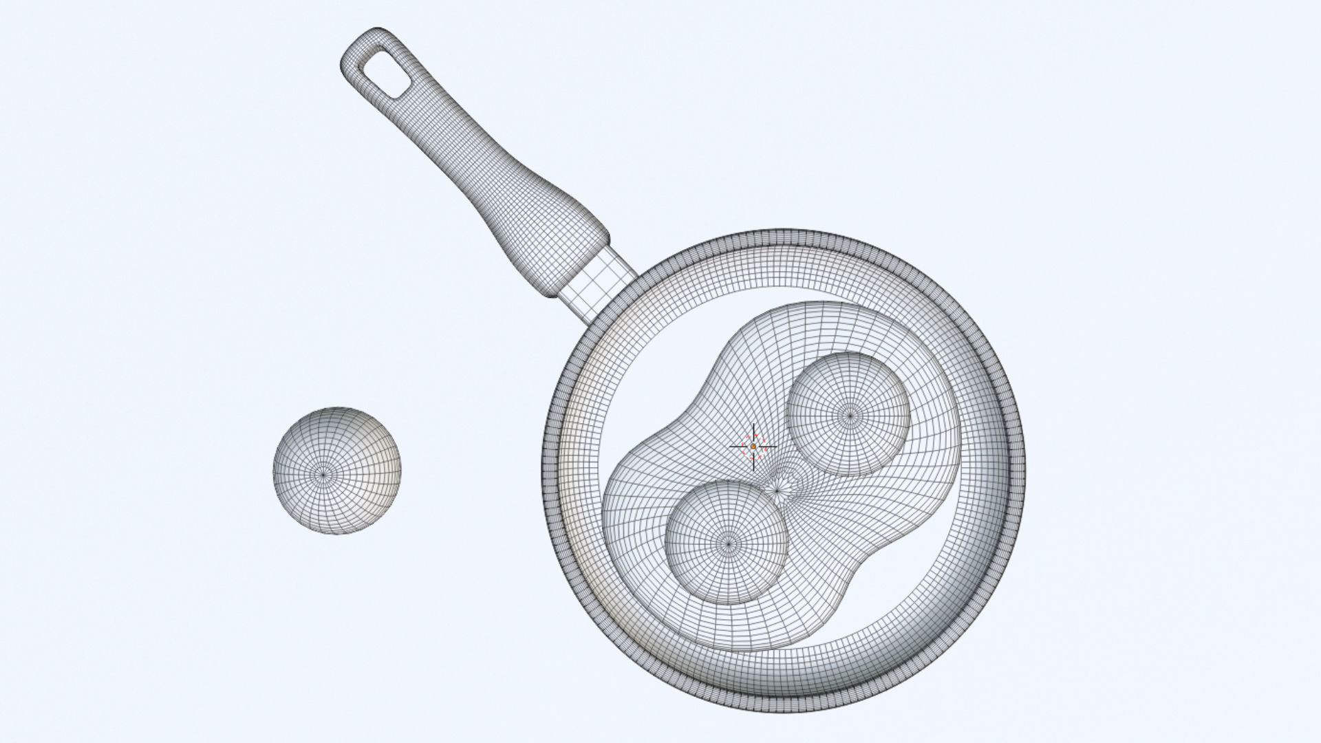 Emoji Egg and Frying Egg 001 3D model_10