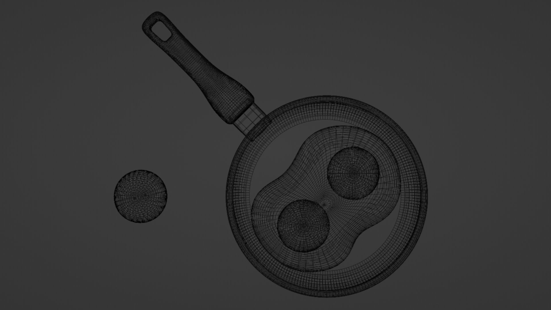 Emoji Egg and Frying Egg 001 3D model_19