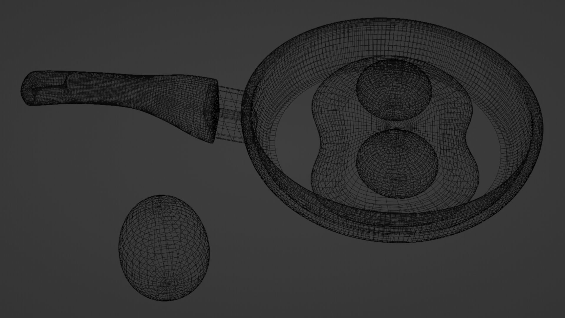 Emoji Egg and Frying Egg 001 3D model_18