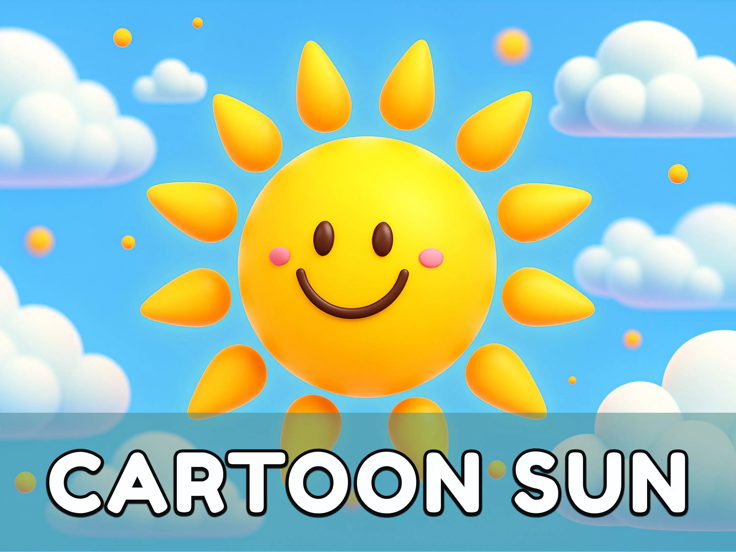 Prop88 Sun Low-poly 3D model_0