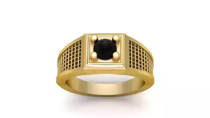 Mens Fashion Ring 3d Printable Model