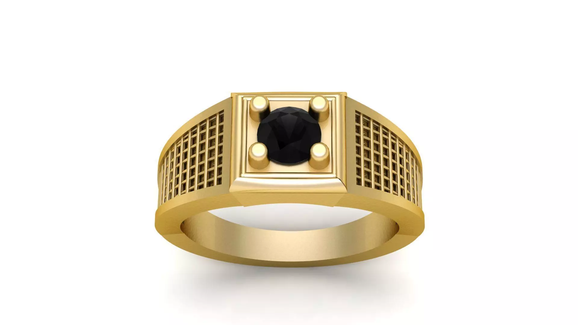 Mens Fashion Ring 3d Printable Model 3D print model