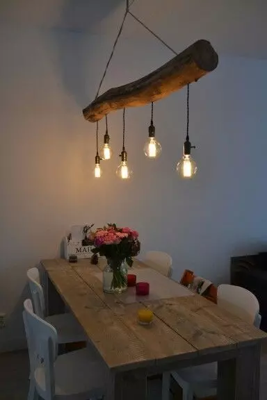 HANGING BAMBOO LIGHT for indoor and outdoor 3D model