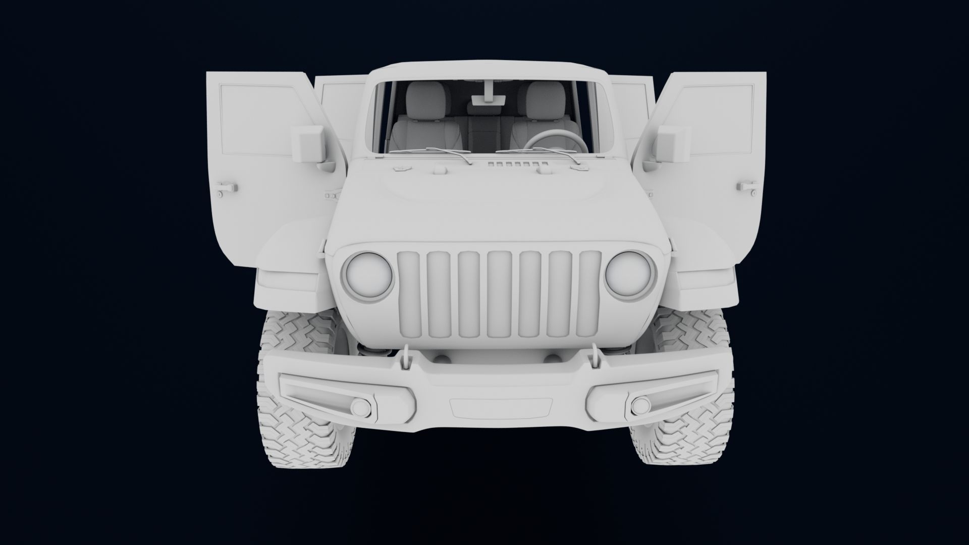 Jeep Gladiator 3D model_17