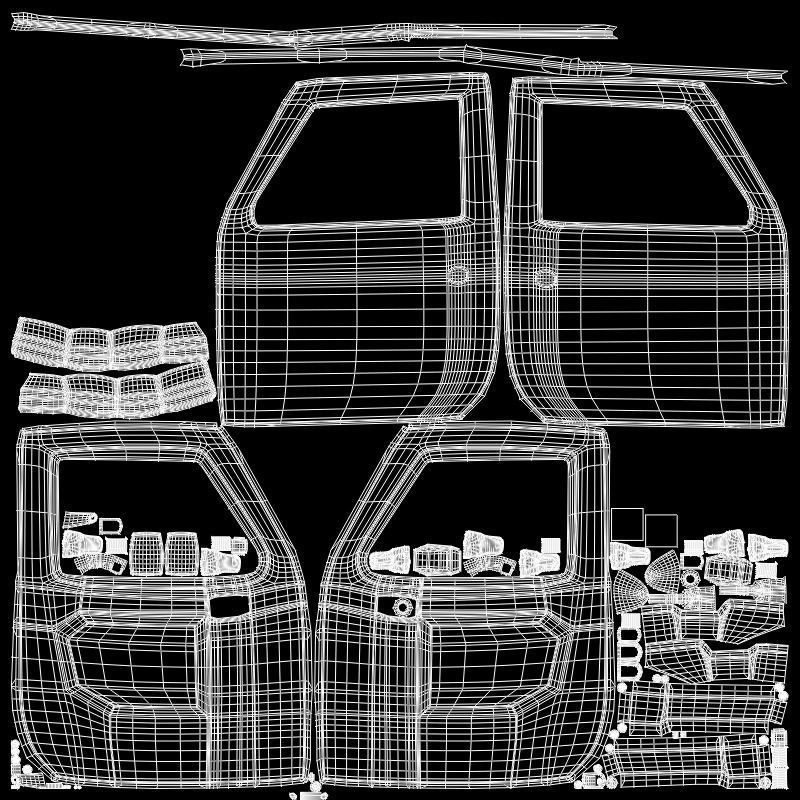 Jeep Gladiator 3D model_27