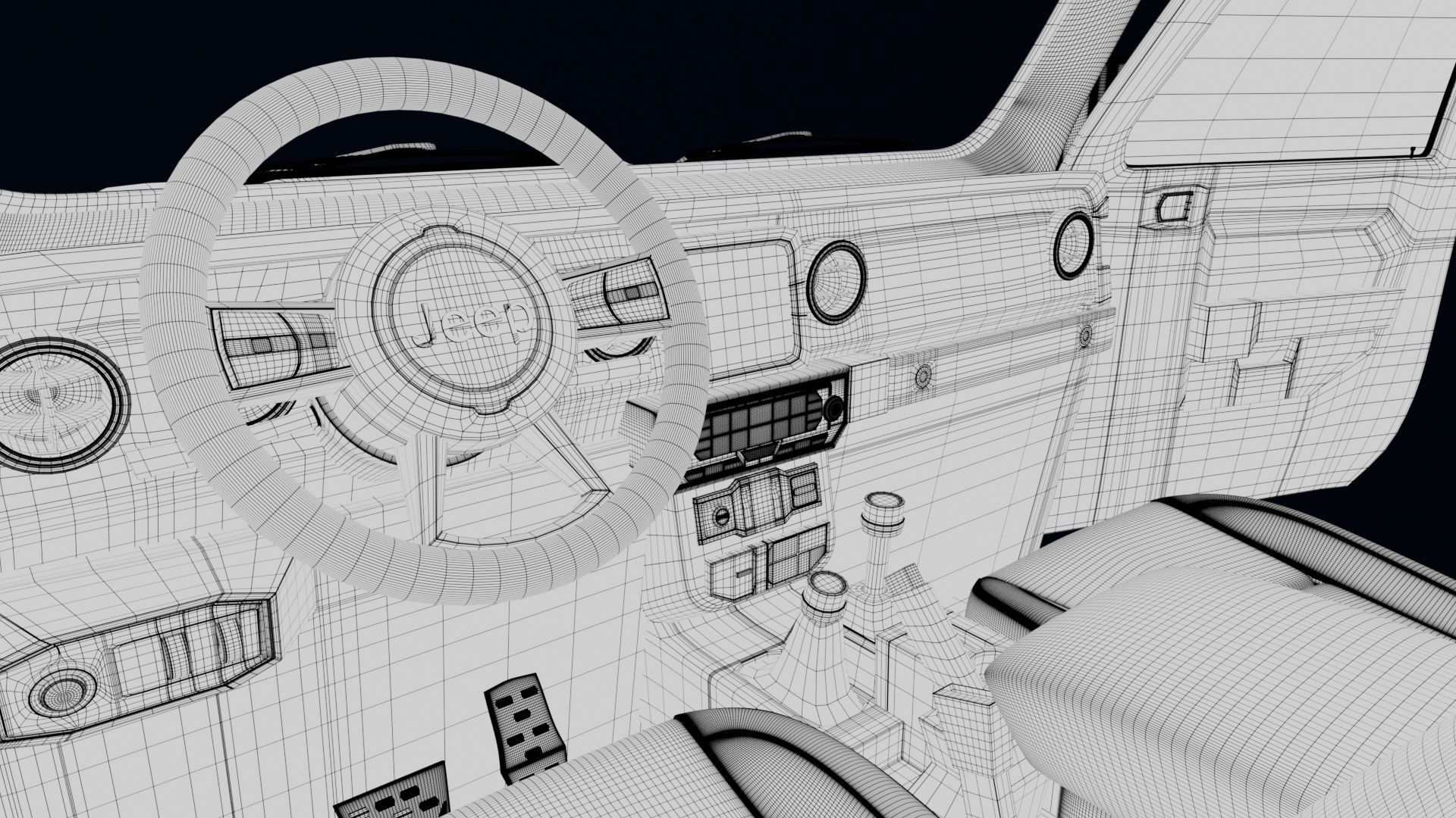 Jeep Gladiator 3D model_18