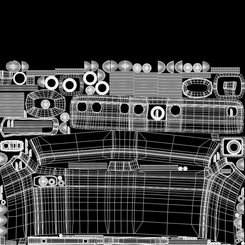 Jeep Gladiator 3D model_41