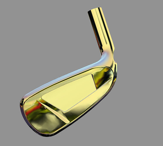 indigo golf 3D print model