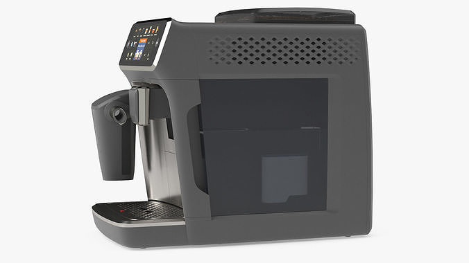 Automatic Espresso Machine Grey in Working Order 3D model 5