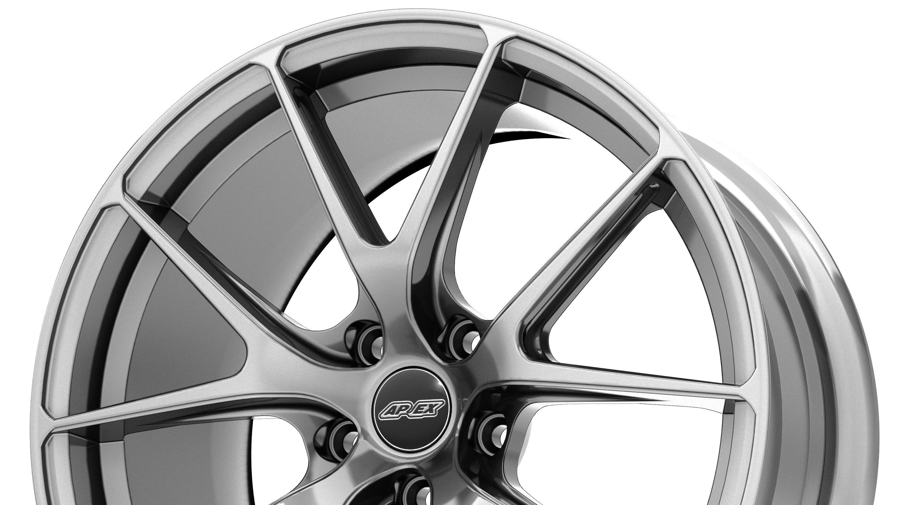 Apex VS-5RS Wheels 3D model_8