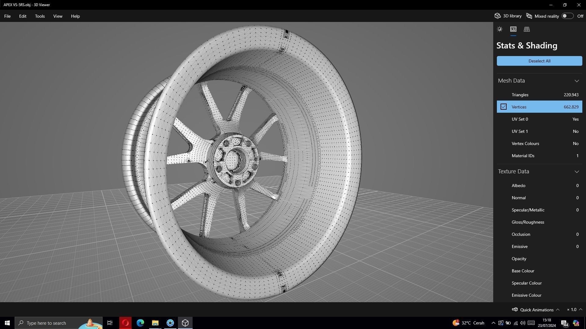 Apex VS-5RS Wheels 3D model_14