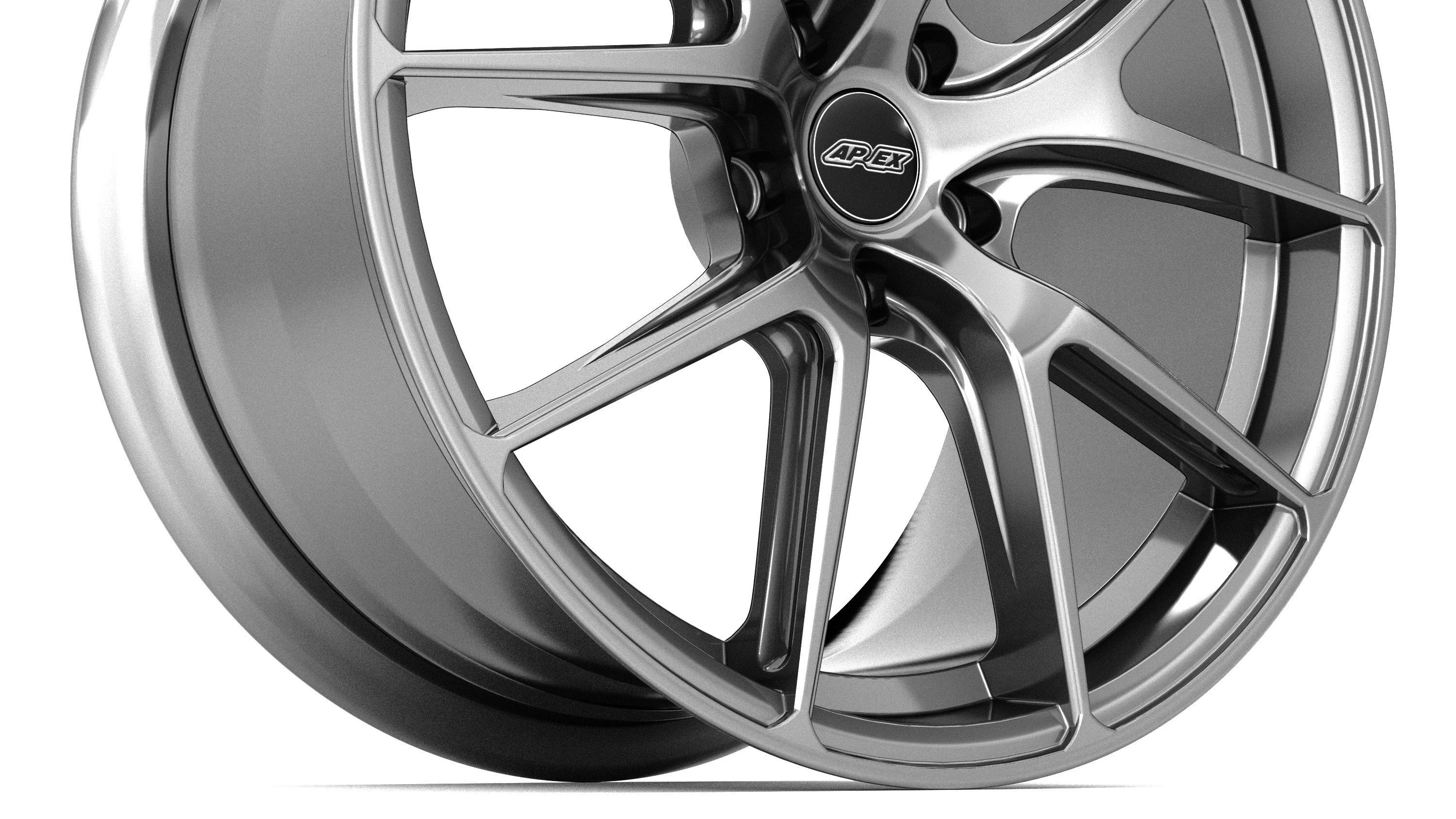 Apex VS-5RS Wheels 3D model_7